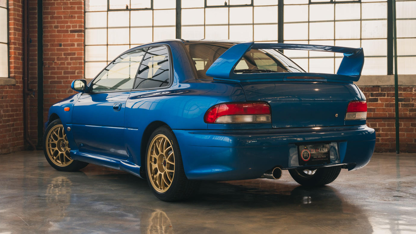 SUBARU IMPREZA22B-STiVersion60周年記念 HOT WHEELS Prototype Test Run Factory RED EDITION SUBARU